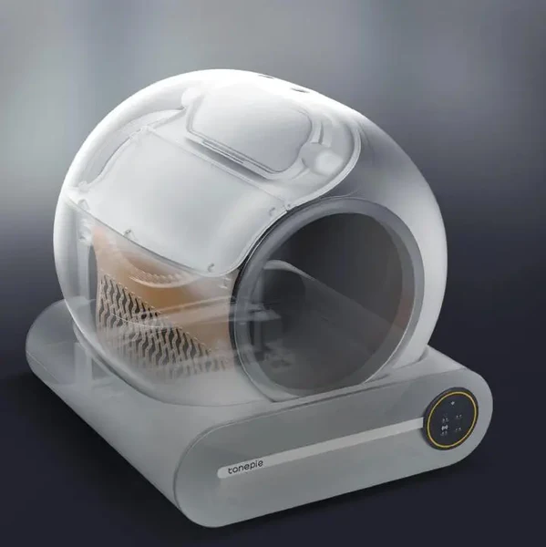 Bac à litière automatique pour chat – Nettoyage intelligent et grande capacité