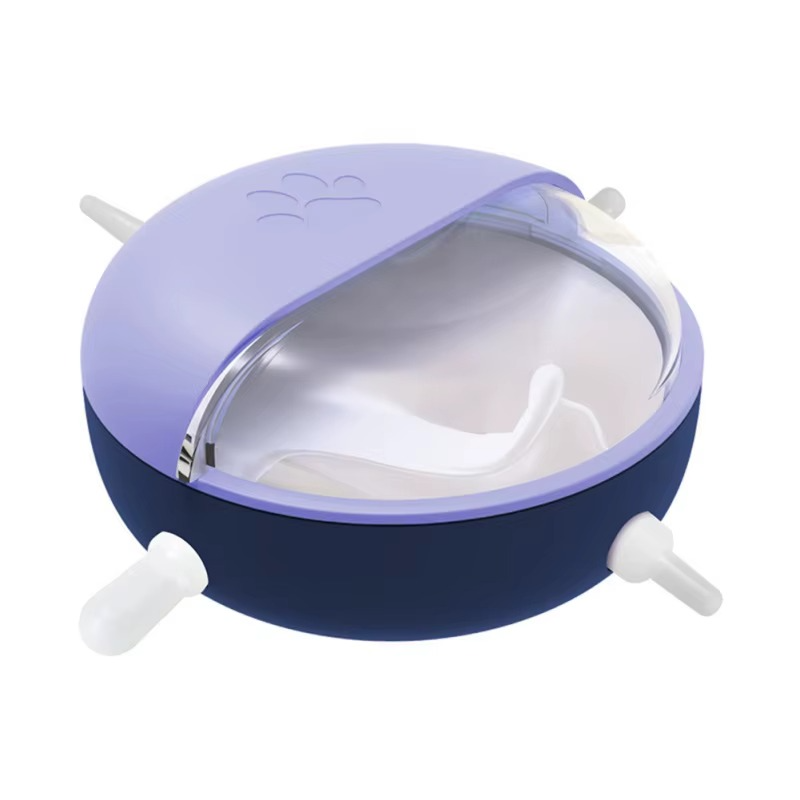 Biberon en Silicone Souple pour Chiot et Chaton – Avec 4 Tétines Interchangeables – Idéal pour l’Allaitement des Nouveau-nés et Petits Animaux