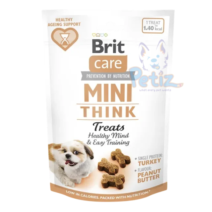 Brit Care Dog Treats Mini Shine – Friandises Fonctionnelles pour Pelage Brillant et Peau Saine des Petits Chiens