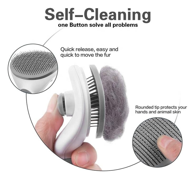Brosse Bouton de toilettage pour chiens et chats