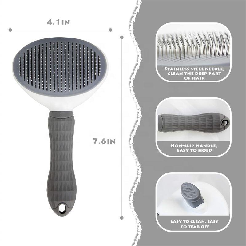 Brosse Bouton de toilettage pour chiens et chats