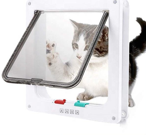Chatière pour Chats et Petits Chiens, facile à Installer et à utiliser