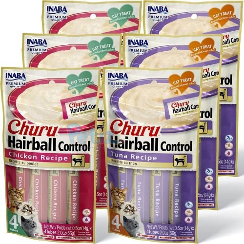 Churu Hairball pour Chat – friandises en purée
