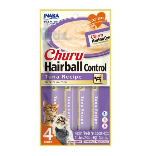 Churu Hairball pour Chat – friandises en purée