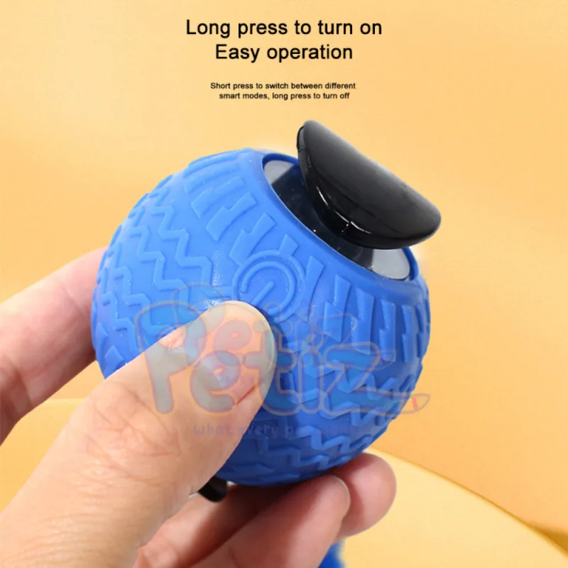 Balle Interactive Roulante pour Chat – Jouet Automatique à Détection Tactile avec 3 Modes de Jeu et Recharge USB Type-C