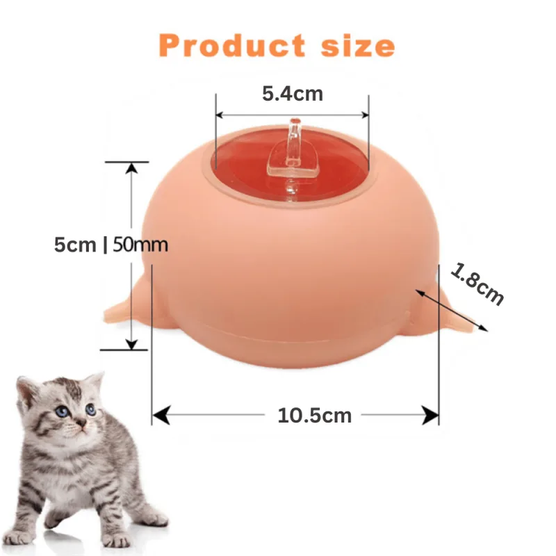 Biberon pour chaton en silicone avec 4 mamelons et chiots nouveaux-nés