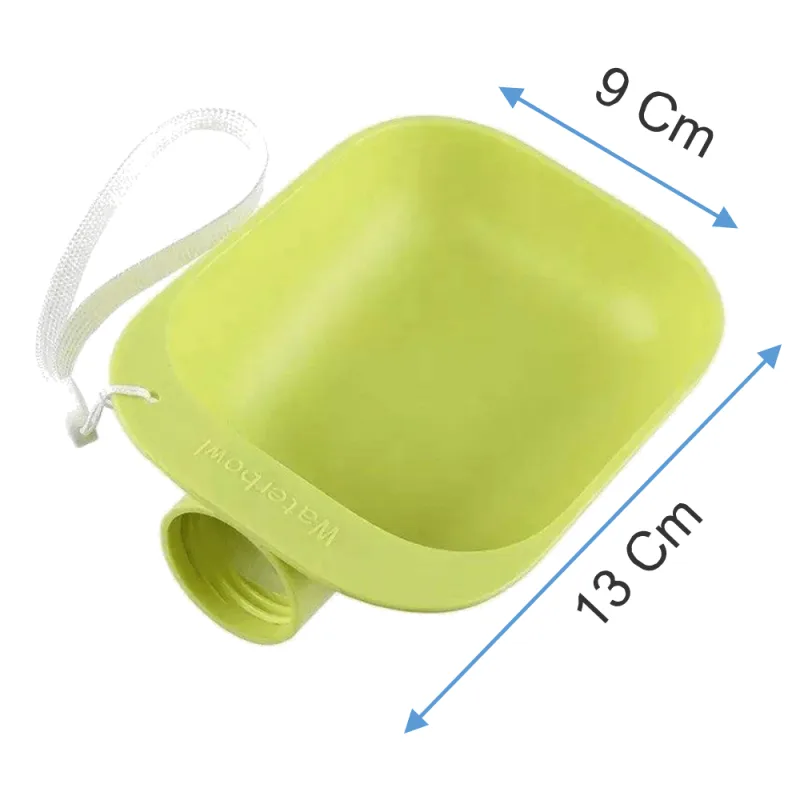 Bol Portable de promenade compatible bouteille