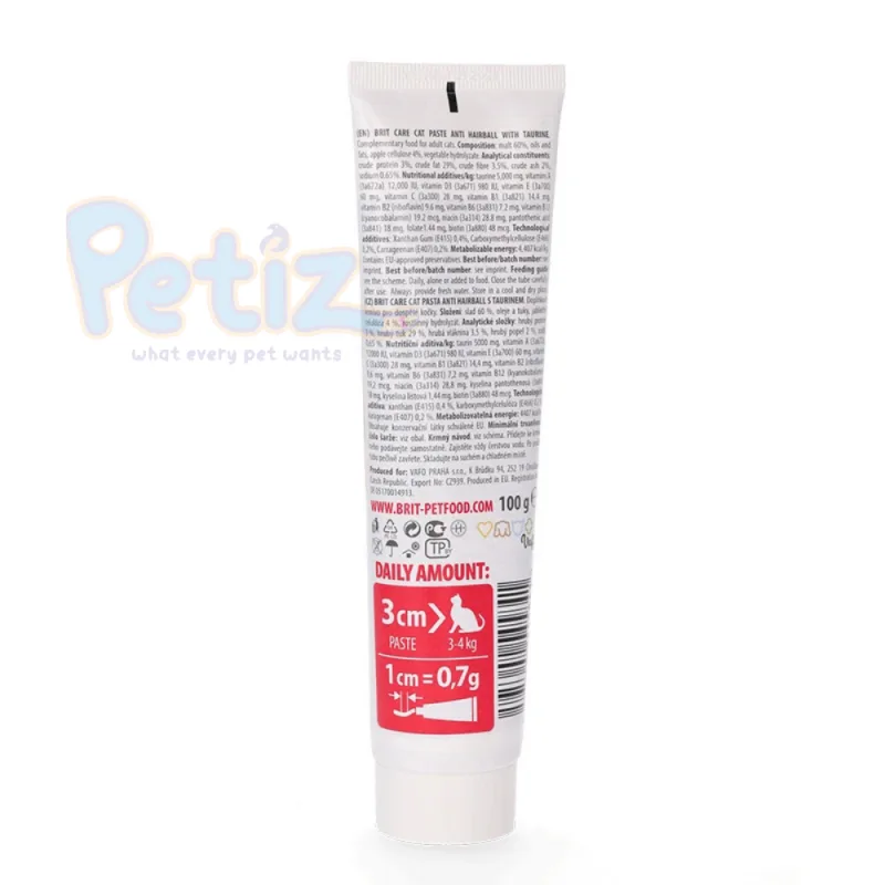 Brit Care Cat Paste Anti-Hairball – Au Taurine