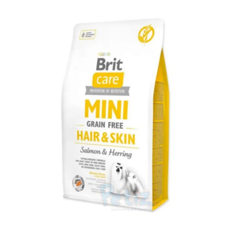 Brit Care Dog Grain Mini Adult Free Hair and Skin (Petite Race)