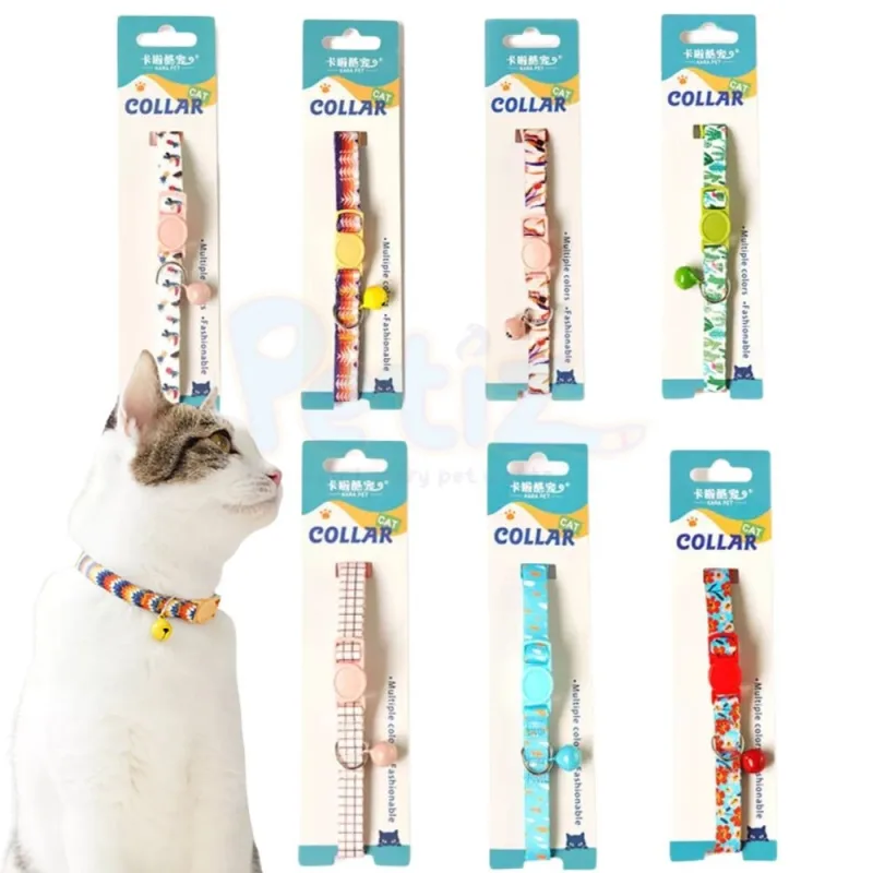 Collier pour chat premium ajustable élégant accessoire chic