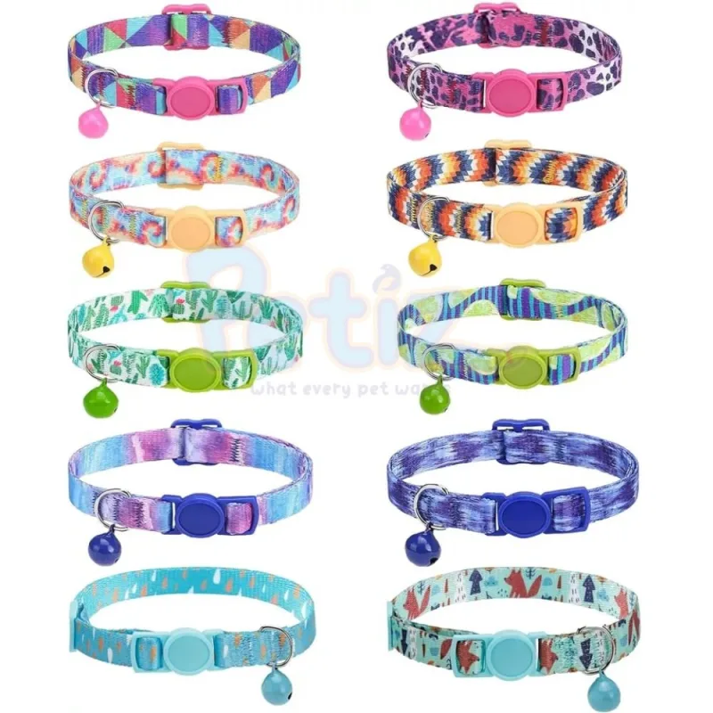 Collier pour chat premium ajustable élégant accessoire chic