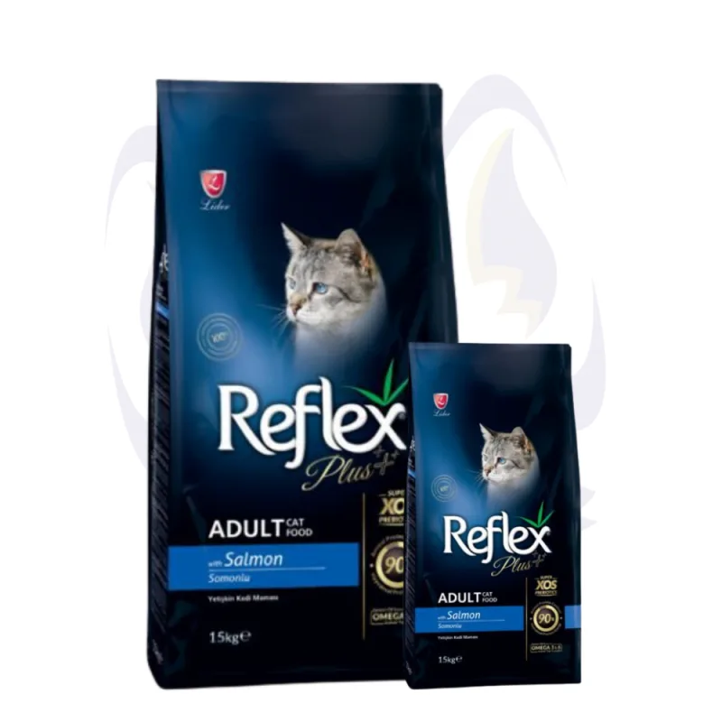 Croquette Reflex Plus stérilisé au Saumon Nutrition et Santé pour Chats Stérilisés