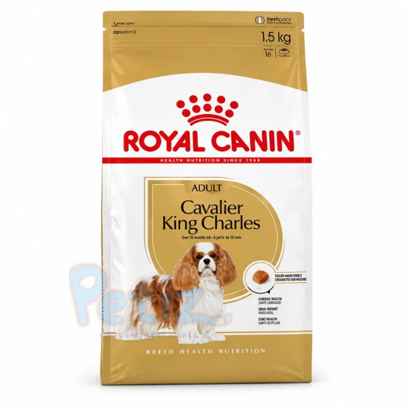 Croquette Royal Canin Cavalier King Charles Adult – Nutrition Spéciale pour une Santé Cardiaque et un Pelage Sain