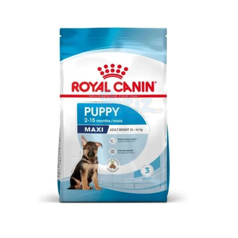 CROQUETTES MAXI PUPPY ROYAL CANIN pour chiots de grandes races de 2 à 15 mois