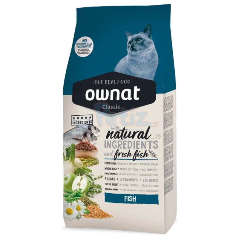 Croquettes Ownat Classic Fish – Saveur Poisson