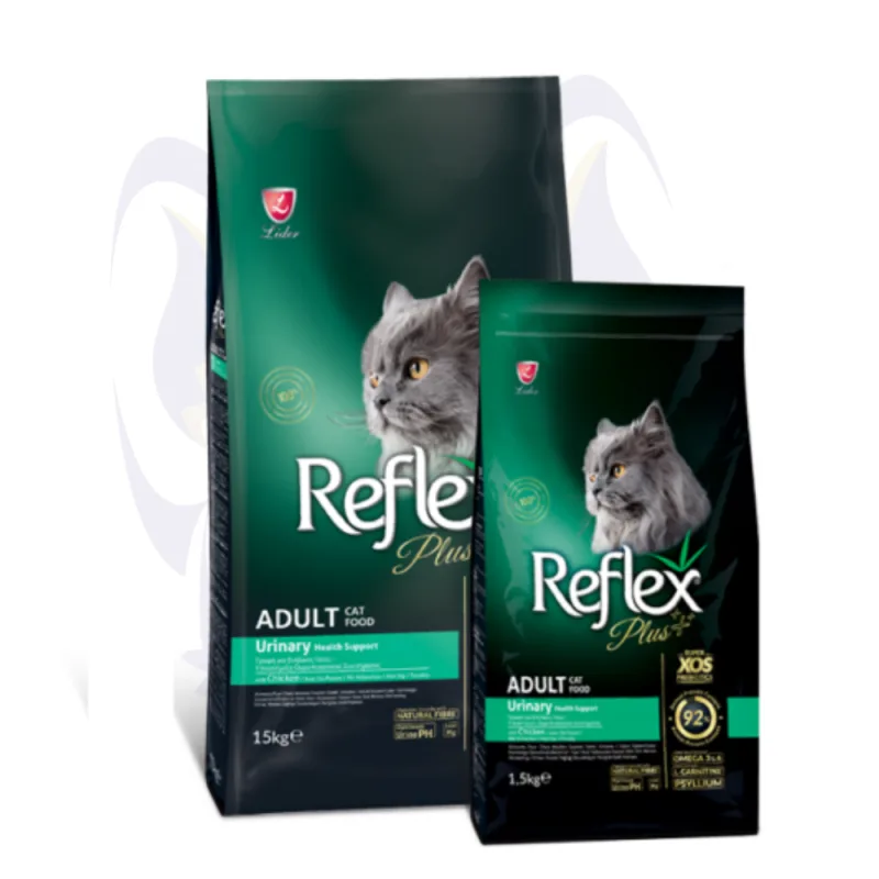 Croquettes Reflex Plus Urinary Health au poulet La Santé Urinaire Avant Tout 32% Protéines Brutes