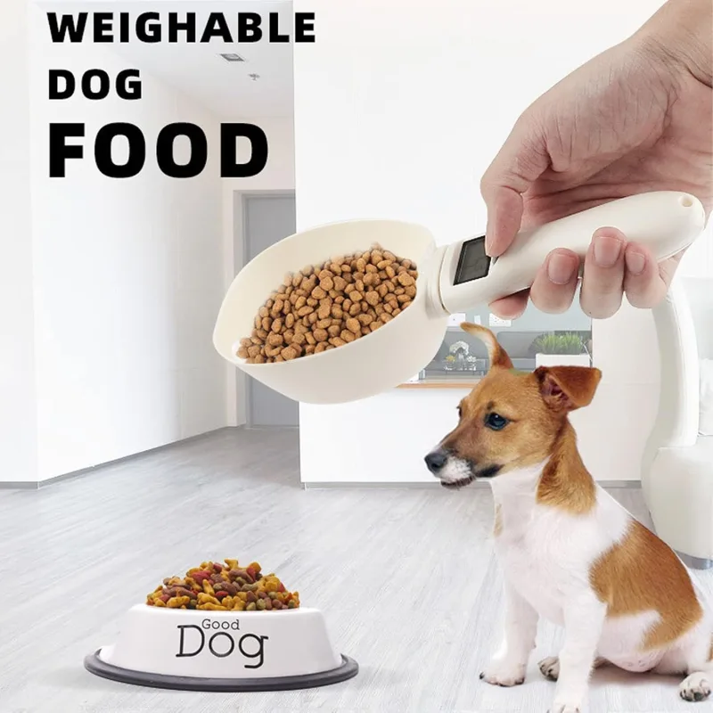 Cuillère Balance Électronique pour Nourriture pour Chiens – Haute Précision / / 3,4 Tasses
