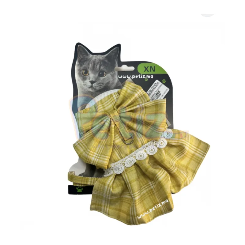 Ensemble de Robe et Laisse pour Chiens et Chats