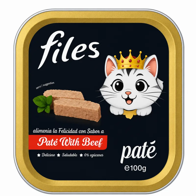 Files Loaf for Cats with Beef