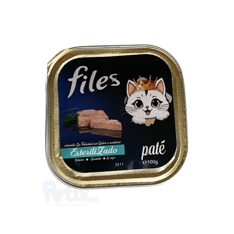Files Paté pour Chats Stérilisés