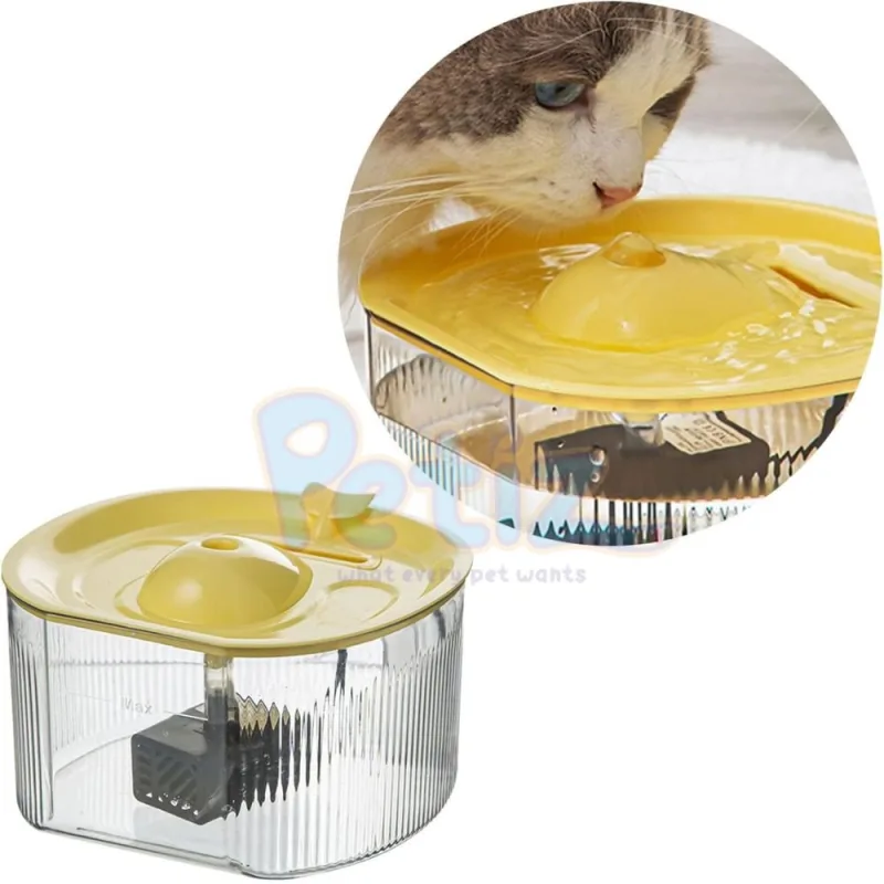 Fontaine à eau pour chat et chien en plastique
