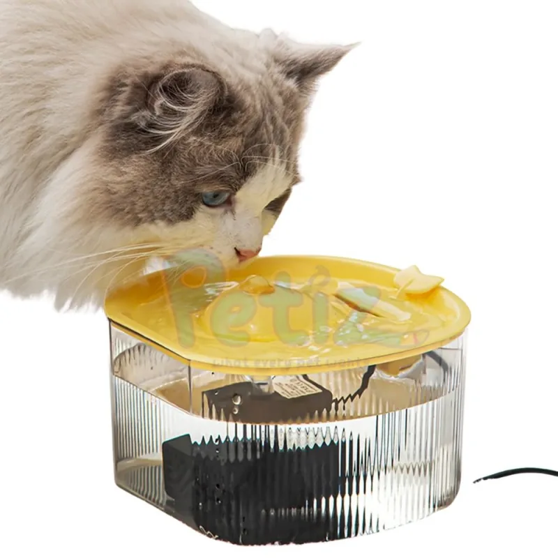Fontaine à eau pour chat et chien en plastique