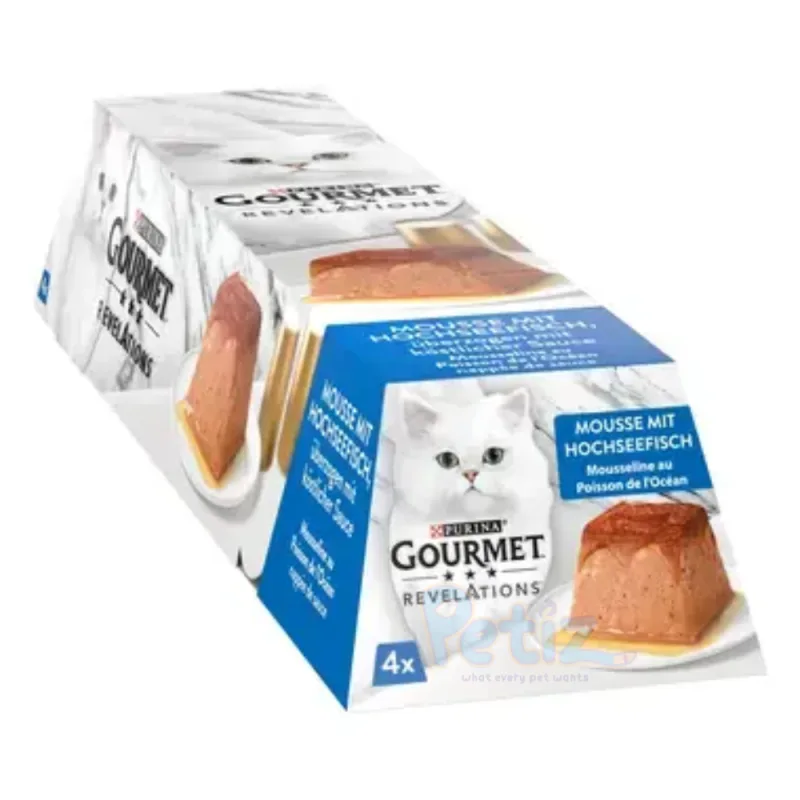 Gourmet Revelations™ – Nourriture Humide pour Chats au Poisson de l’Océan