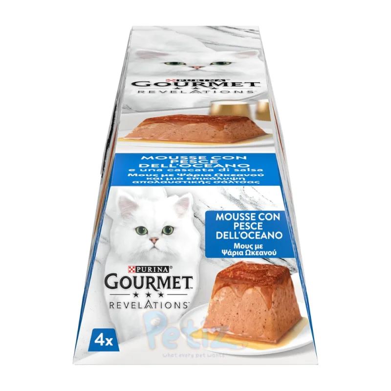 Gourmet Revelations™ – Nourriture Humide pour Chats au Poisson de l’Océan