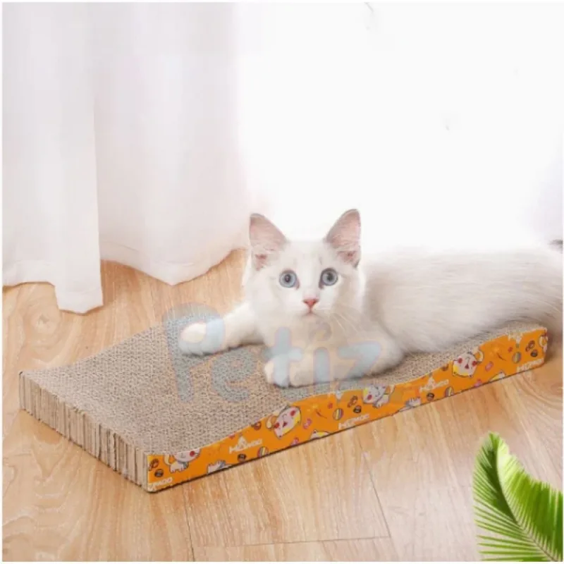 Griffoir pour Chats format vague en carton Ondulé