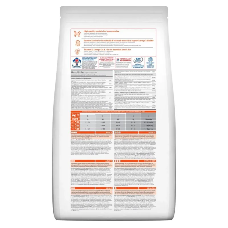 Hill's Science Plan Croquettes pour Chat Adulte à l’Agneau | Alimentation Complète pour Chats Adultes 1 à 6 Ans