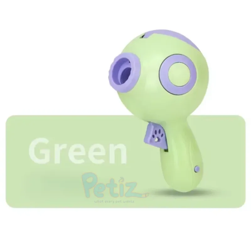 Jouet Interactif Lanceur de Croquettes + Laser