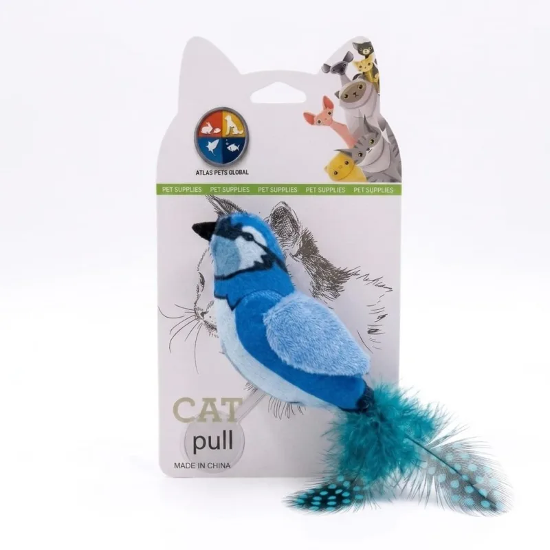 Jouet interactif : le petit oiseau qui stimule votre chat