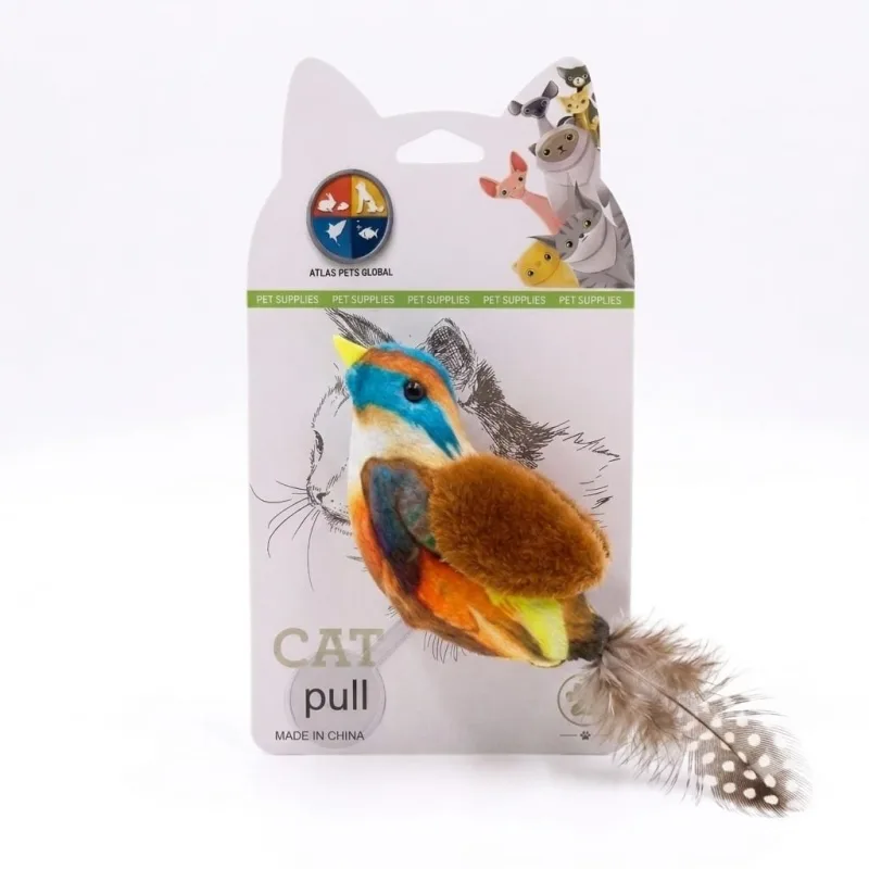 Jouet interactif : le petit oiseau qui stimule votre chat