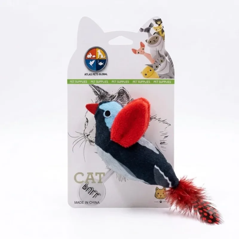 Jouet interactif : le petit oiseau qui stimule votre chat