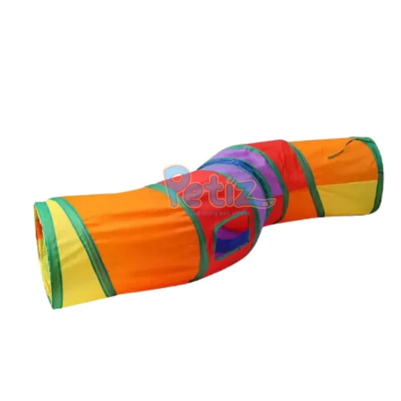 Jouet Tunnel pour chat – légers et pliables pour animaux de compagnie