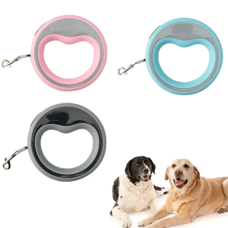 Laisse Rétractable Automatique 2,5 m pour Chien