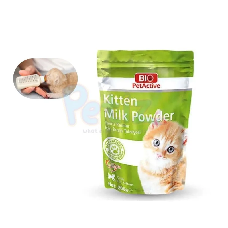 Lait pour chaton Maroc en poudre Bio PetActive petit bébé chat