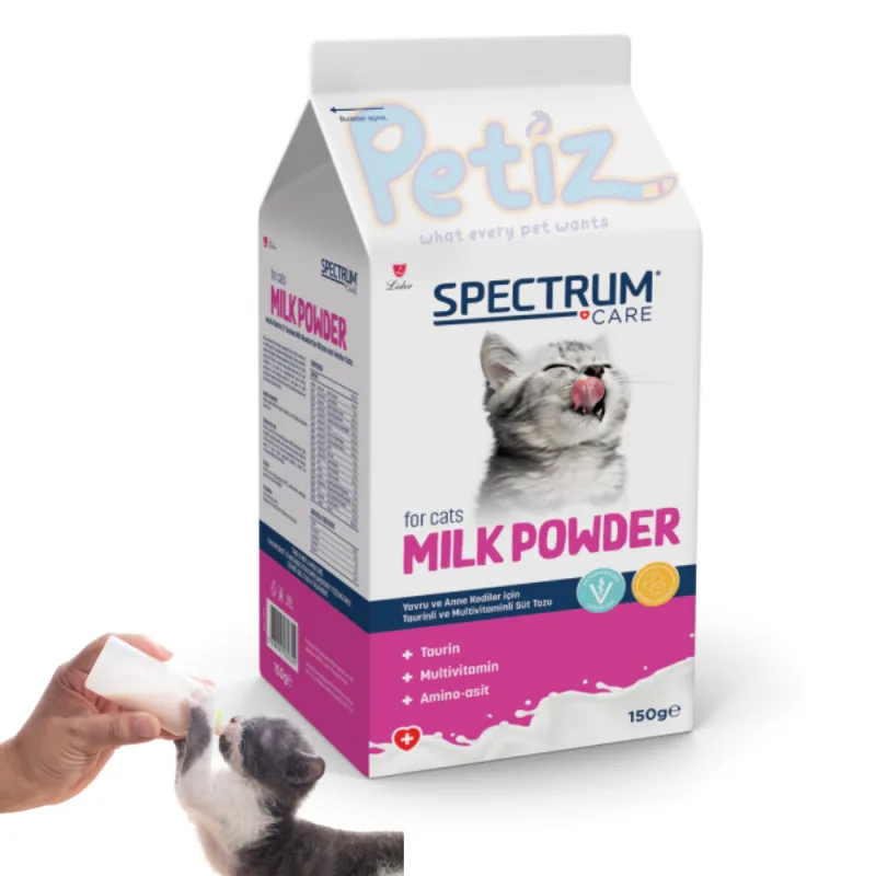 Lait pour Chaton Spectrum – Substitut Complet au Lait Maternel – Boîte de pour Croissance et Santé Optimale