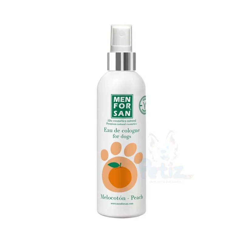 Men For San – Eau de Cologne à la Pêche pour Chien