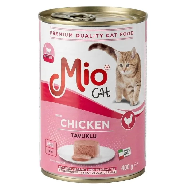 Mio Cat Pâtée au Poulet pour Chaton – Boîte de