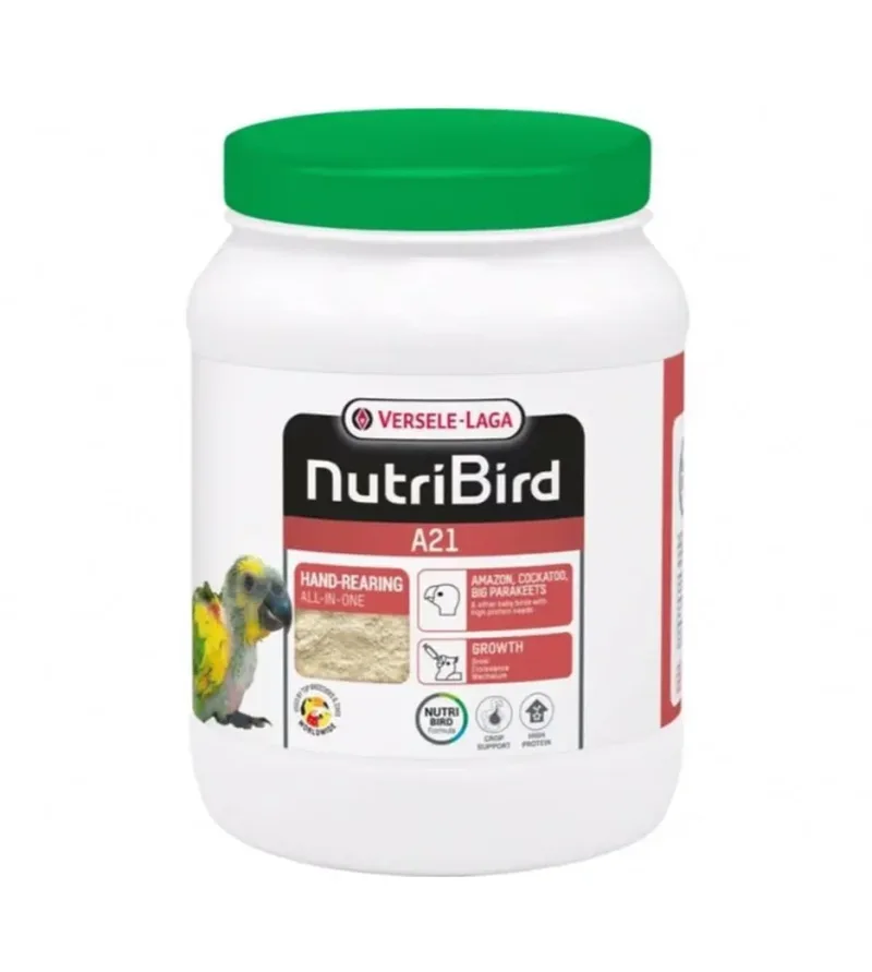 NutriBird A21 – Aliment d’Élevage à la Main pour Oisillons, Formule OPTI DIGEST, OPTI FEATHER et OPTI GROWTH