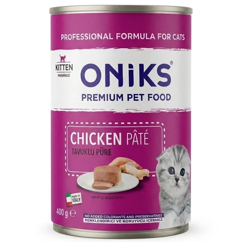 Oniks Pâtée au Poulet pour Chaton