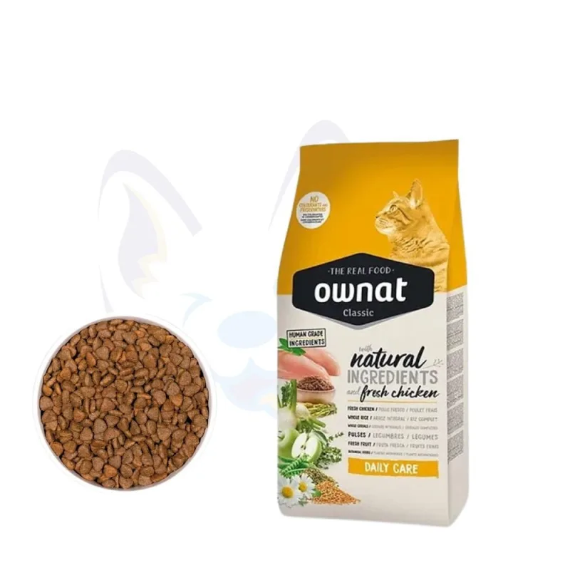 Ownat Classic Daily Care Soutien digestif et immunitaire Ingrédients naturels