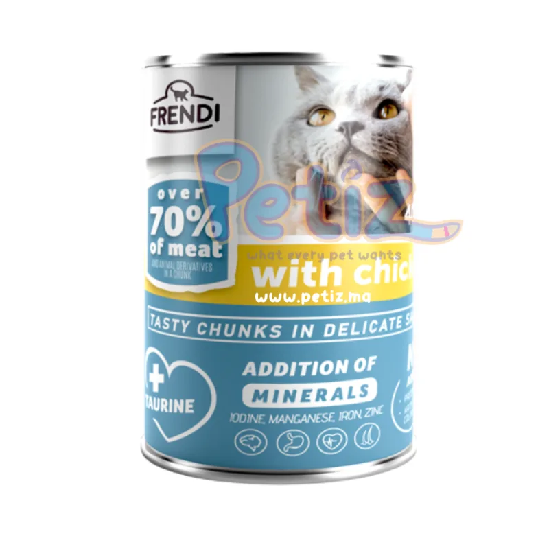 Paté Frendi Morceaux en sauce délicate pour chat