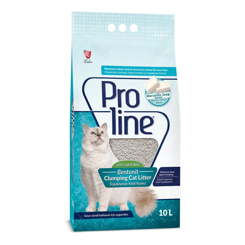 Proline Litière agglomérante ultra absorbante et parfumée anti-odeurs pour chat