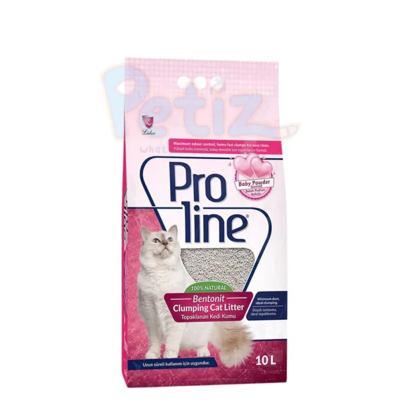 Proline Litière agglomérante ultra absorbante et parfumée anti-odeurs pour chat