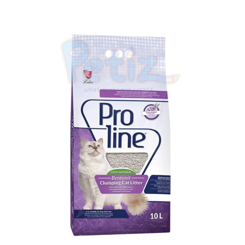 Proline Litière agglomérante ultra absorbante et parfumée anti-odeurs pour chat