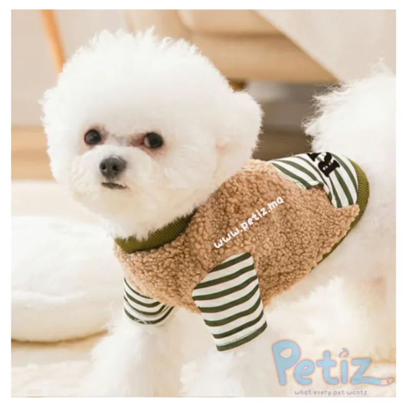 Pull Chaud en Velours pour Chat et Petit Chien – Vêtement Confortable et Isolant pour l’Hiver et l’Automne