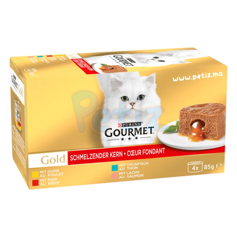 Gourmet Gold Mousse Fondant de