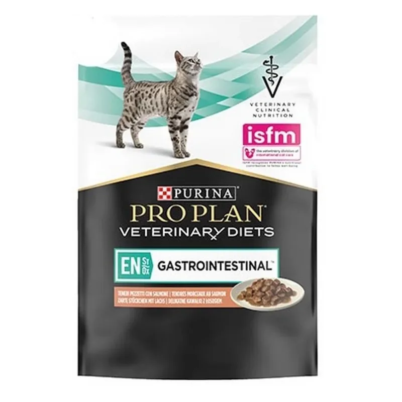 Purina Veterinary Diets Gastroenteric EN Feline – Pâtée Digestive pour Chat Sensible